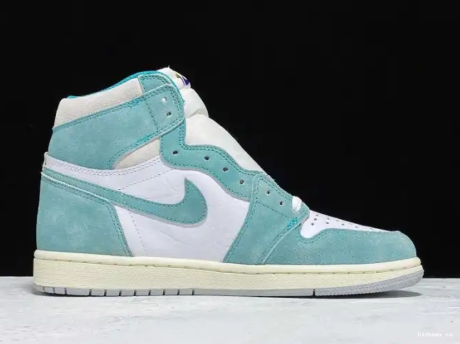 Rep Kickmax Jordan Retro Turbo Green High Air 1 555088-311 OG 0418